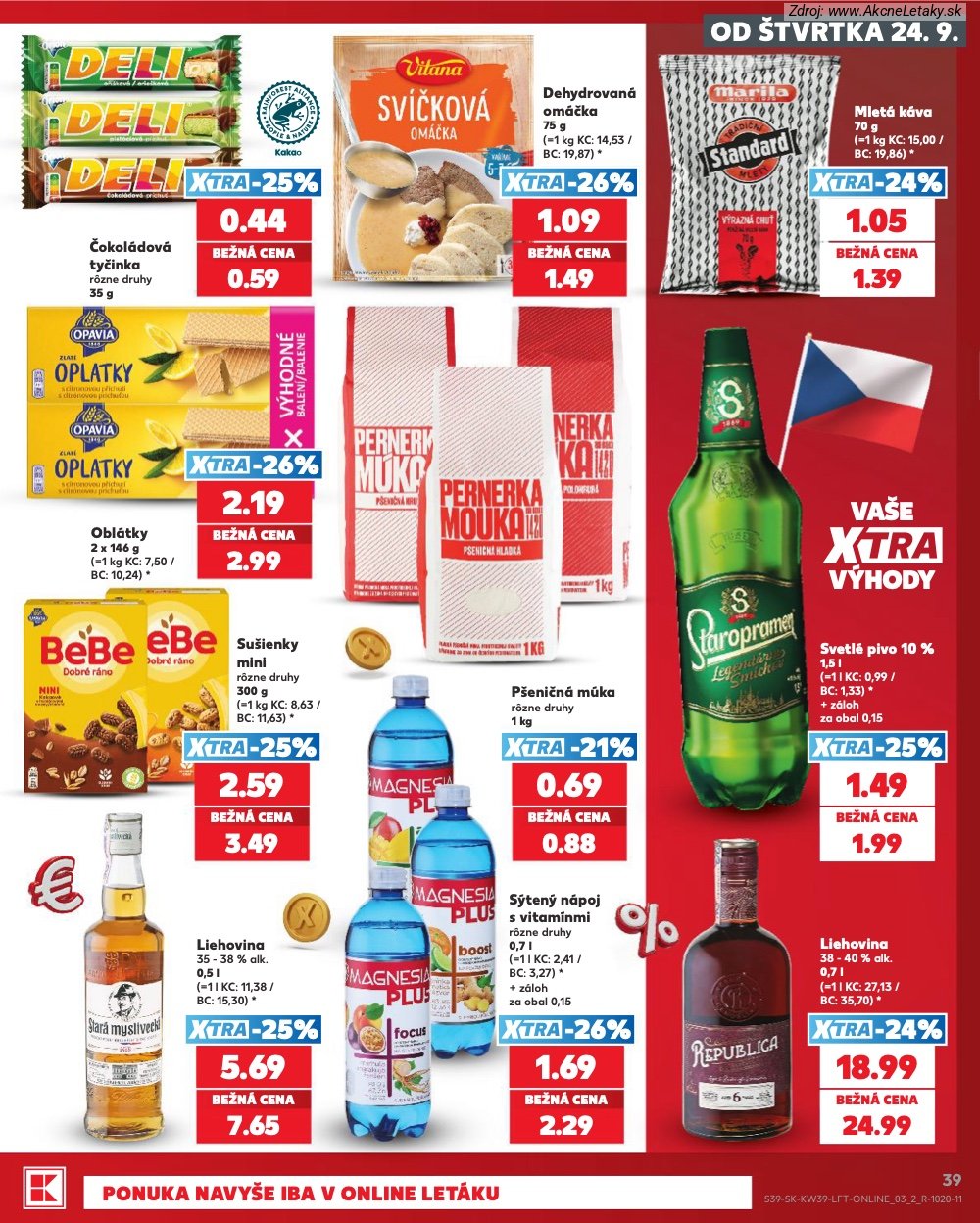 Strana 84 - leták Kaufland (24. 9. - 30. 9. 2026)