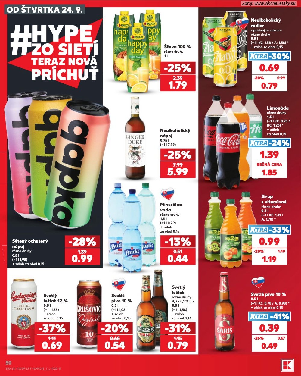 Strana 11 - leták Kaufland (24. 9. - 30. 9. 2026)