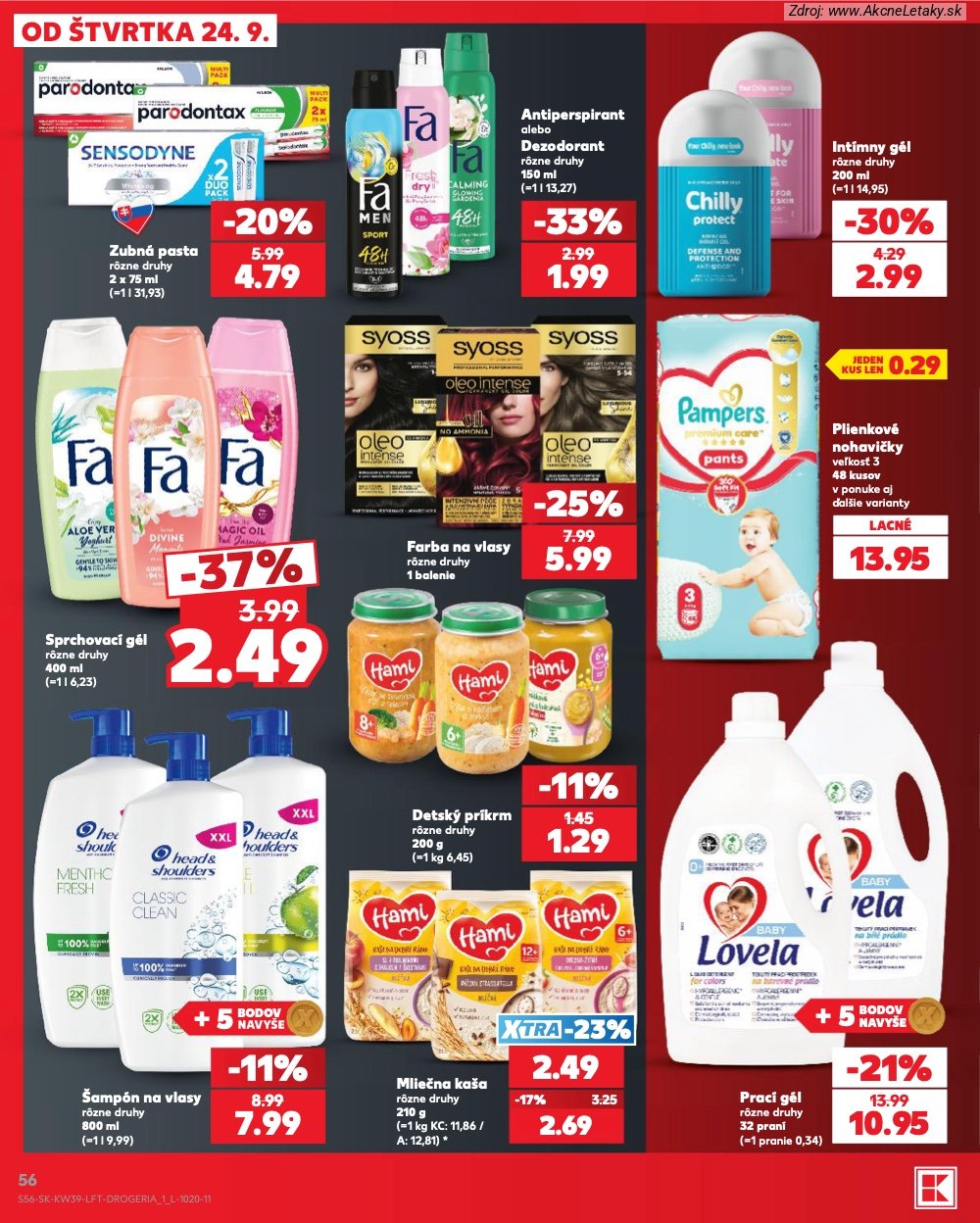 Strana 12 - leták Kaufland (24. 9. - 30. 9. 2026)