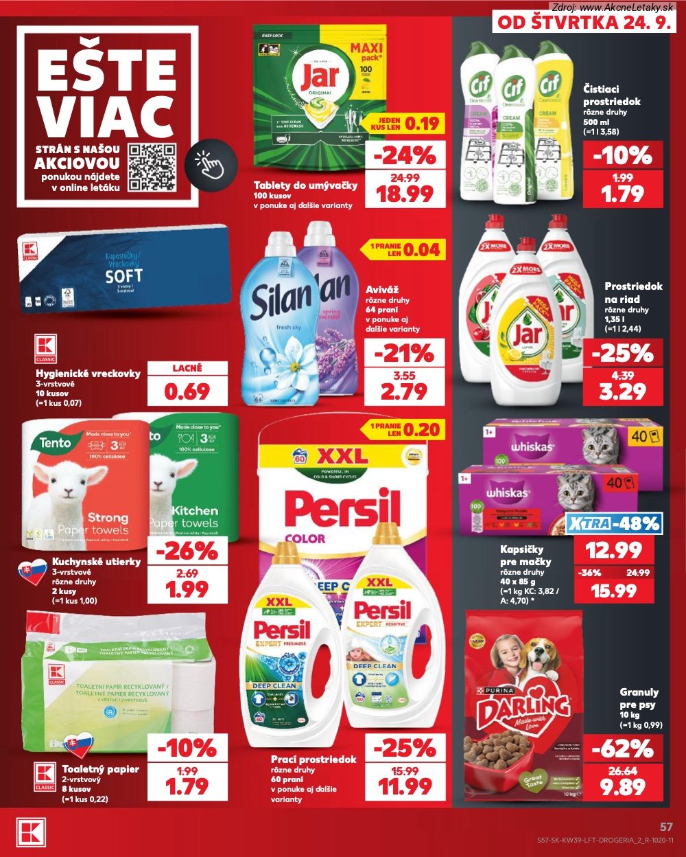 Strana 20 - leták Kaufland (24. 9. - 30. 9. 2026)