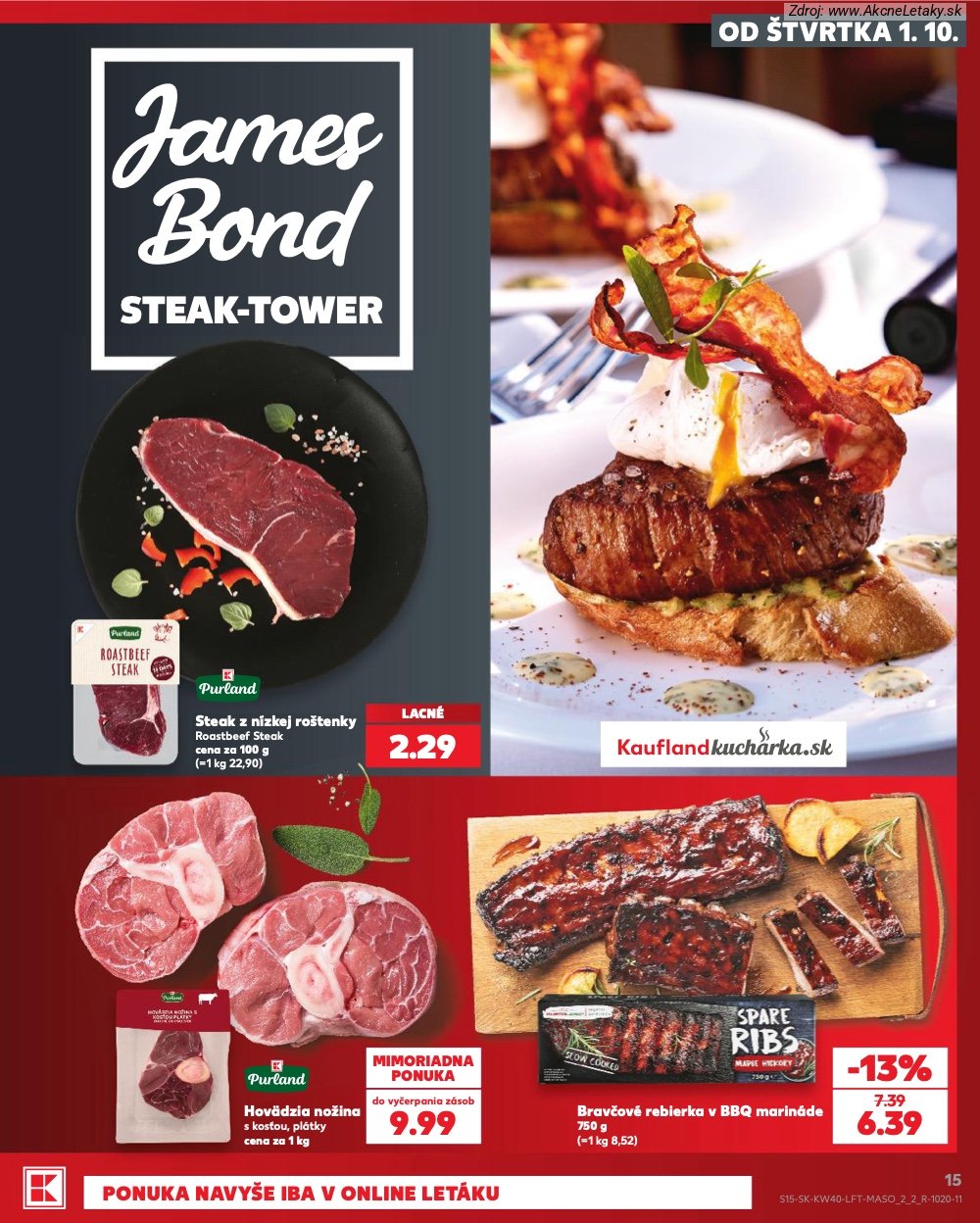 Leták Kaufland (1. 10. - 7. 10. 2026) - strana 15 z 76