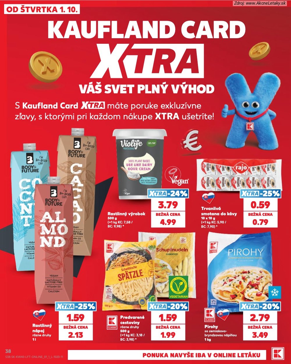 Leták Kaufland (1. 10. - 7. 10. 2026) - strana 38 z 76