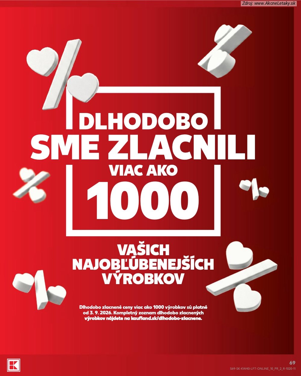Leták Kaufland (1. 10. - 7. 10. 2026) - strana 69 z 76