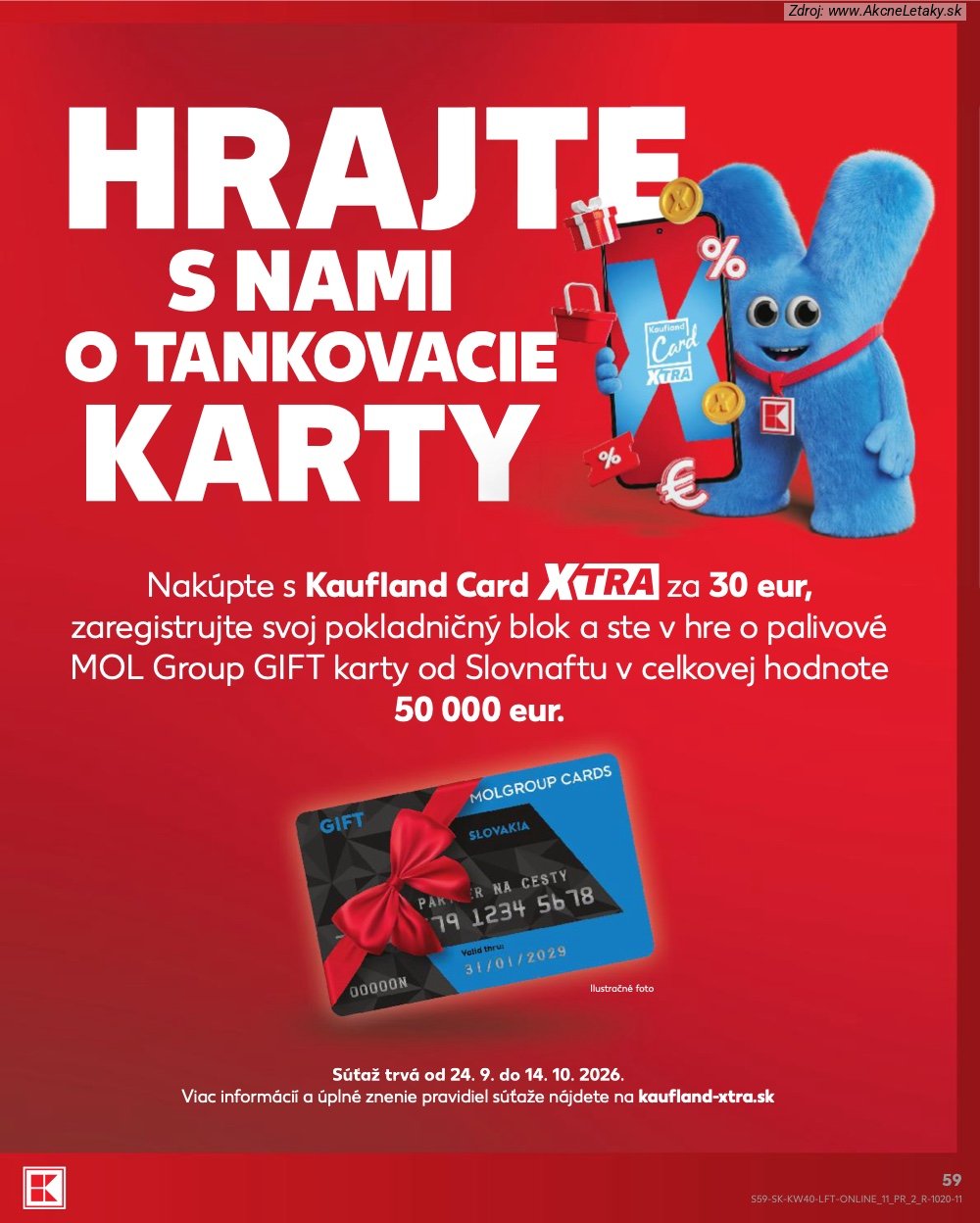 Leták Kaufland (1. 10. - 7. 10. 2026) - strana 59 z 76