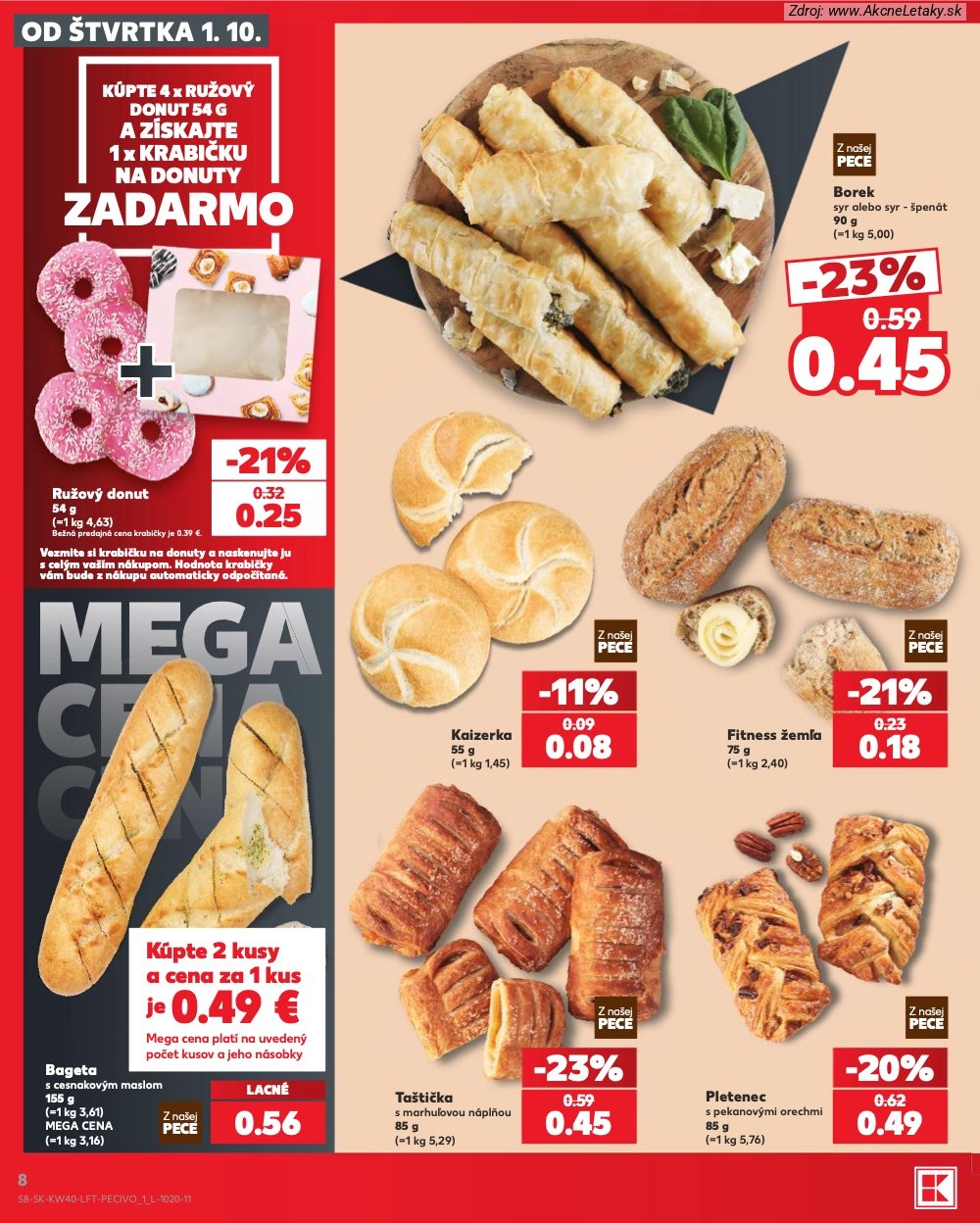 Leták Kaufland (1. 10. - 7. 10. 2026) - strana 8 z 76