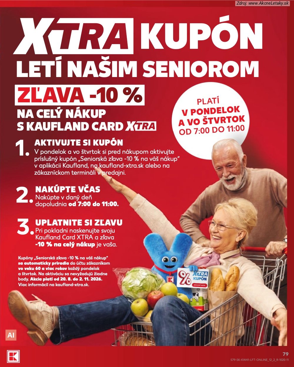 Leták Kaufland (8. 10. - 14. 10. 2026) - strana 79 z 86