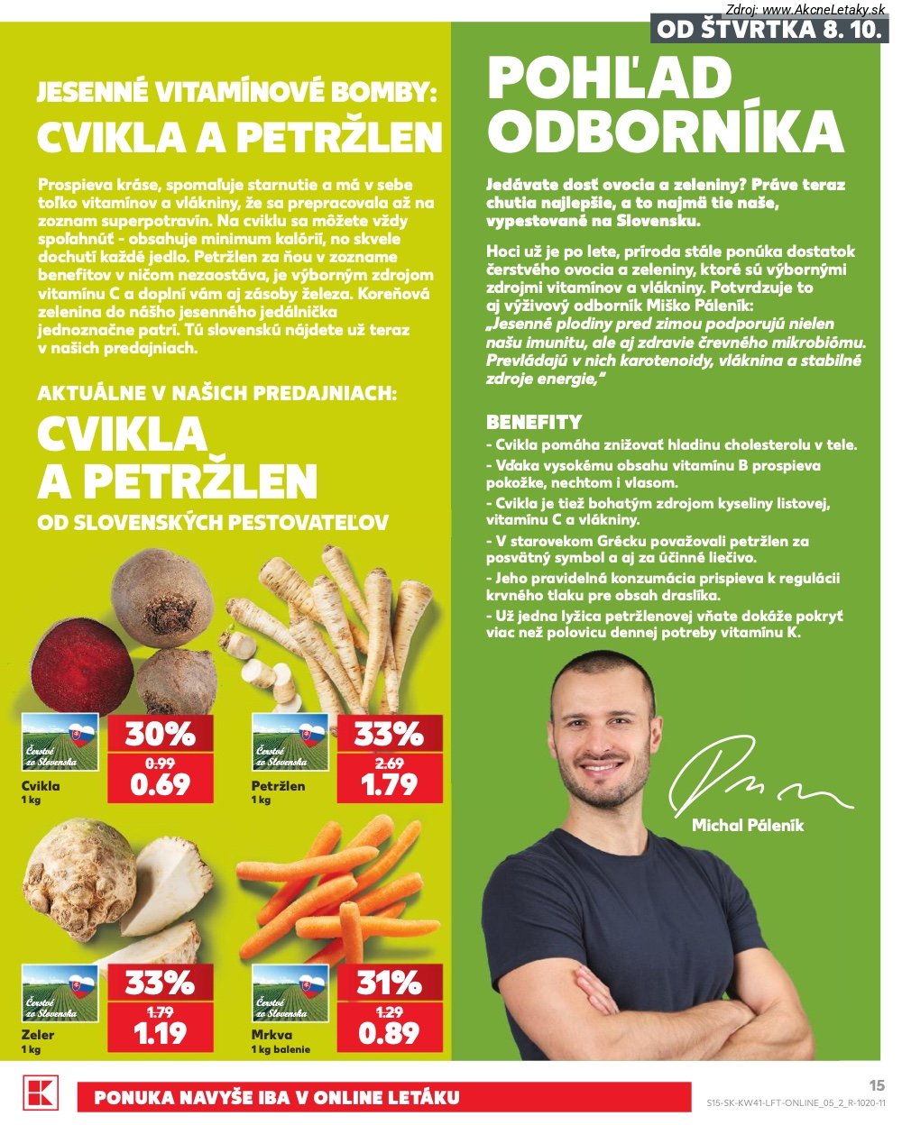 Leták Kaufland (8. 10. - 14. 10. 2026) - strana 15 z 86
