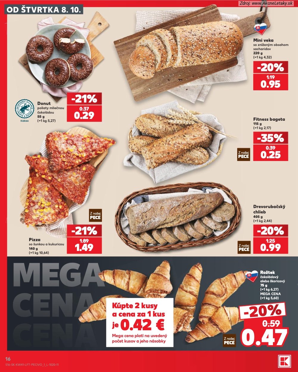 Leták Kaufland (8. 10. - 14. 10. 2026) - strana 16 z 86