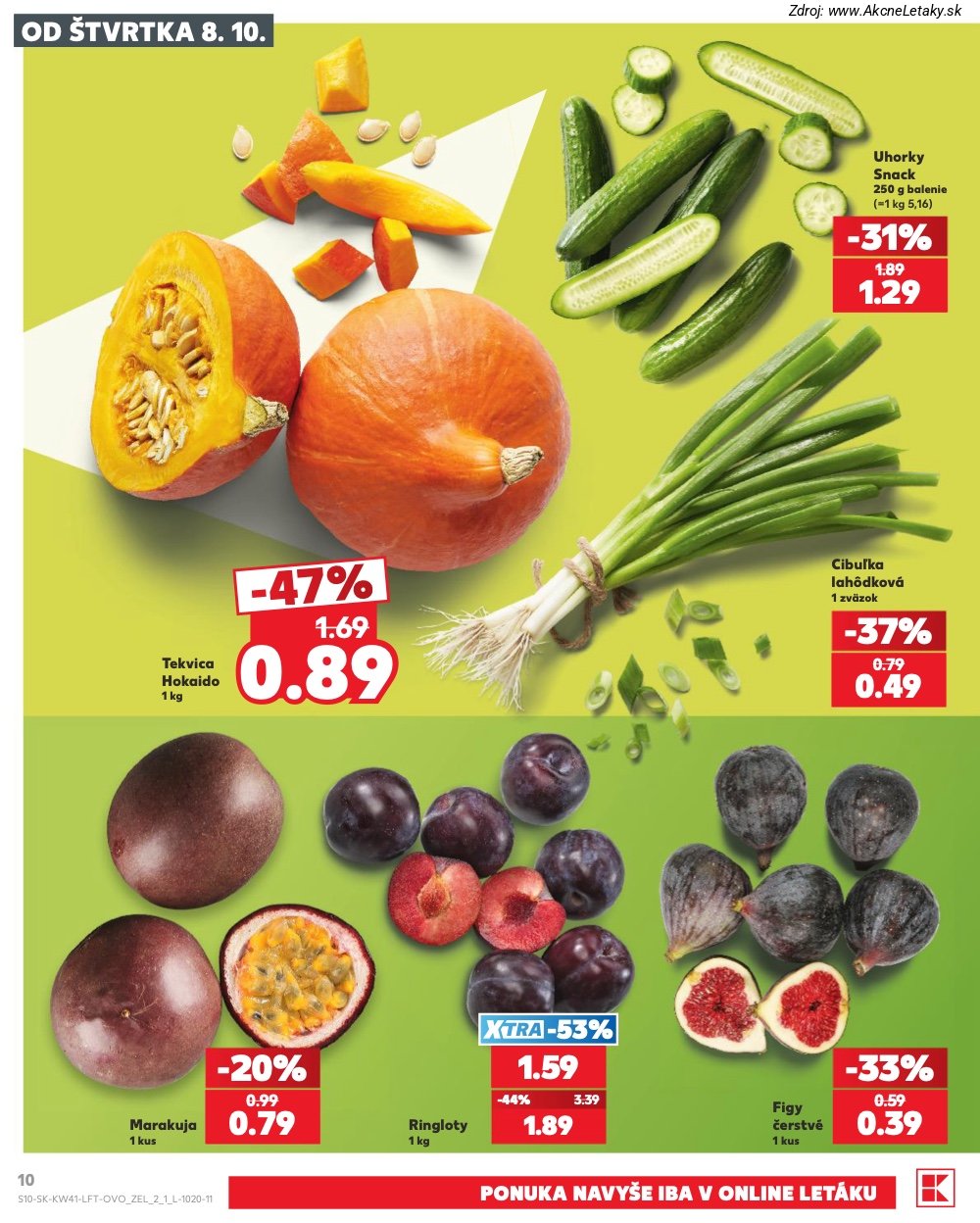 Leták Kaufland (8. 10. - 14. 10. 2026) - strana 10 z 86