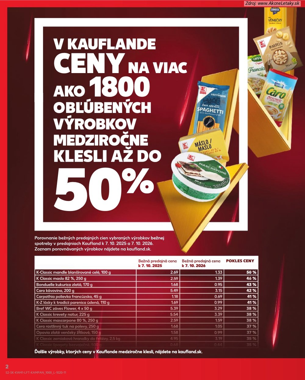 Leták Kaufland (8. 10. - 14. 10. 2026) - strana 2 z 86
