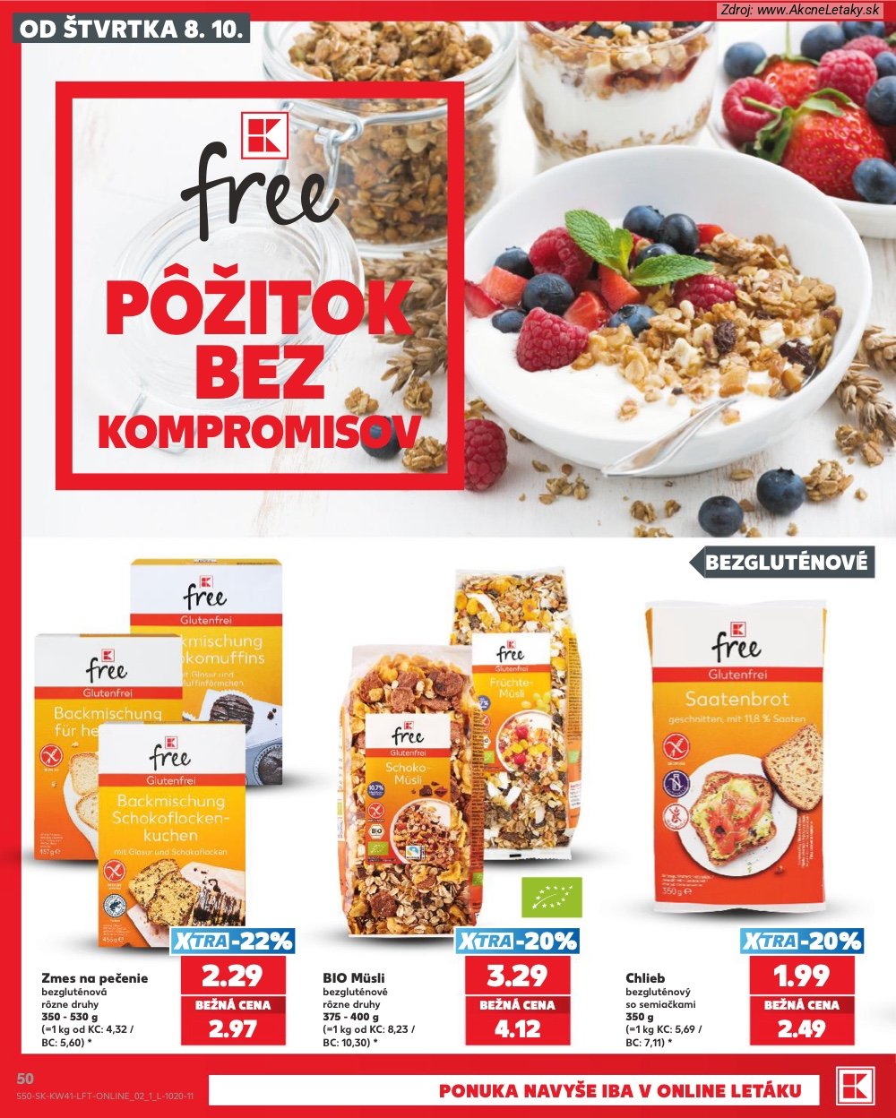 Leták Kaufland (8. 10. - 14. 10. 2026) - strana 50 z 86