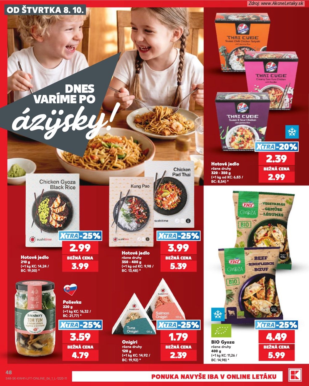 Leták Kaufland (8. 10. - 14. 10. 2026) - strana 48 z 86