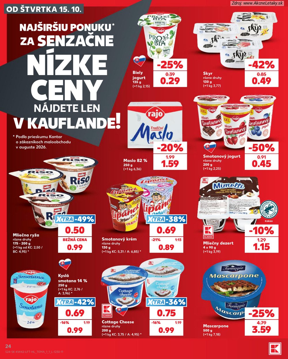 Leták Kaufland (15. 10. - 21. 10. 2026) - strana 24 z 84