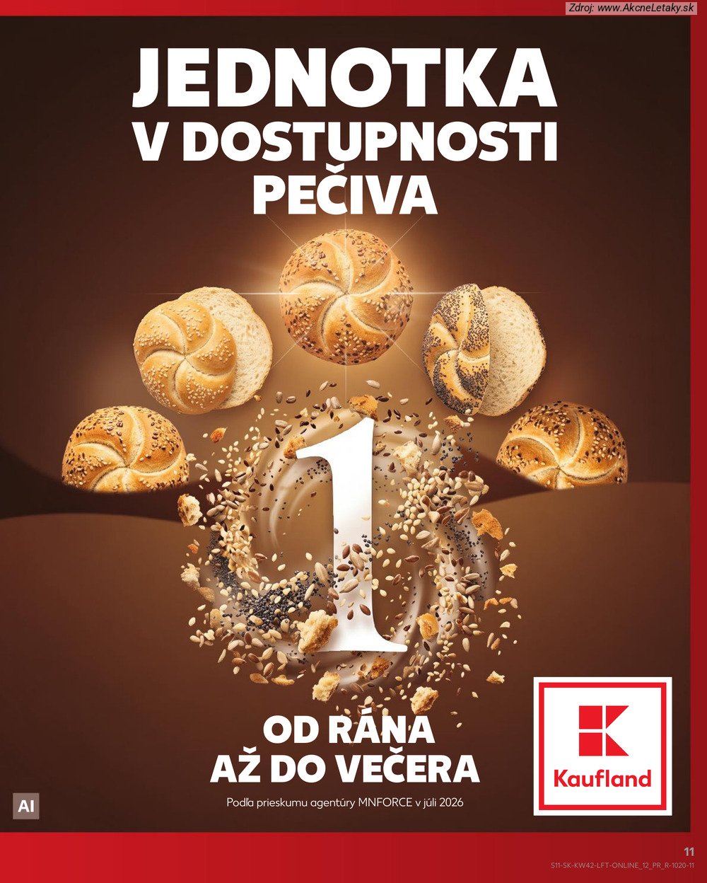 Leták Kaufland (15. 10. - 21. 10. 2026) - strana 11 z 84
