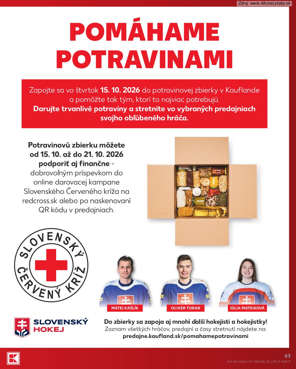 Leták Kaufland (15. 10. - 21. 10. 2026) - strana 63 z 84