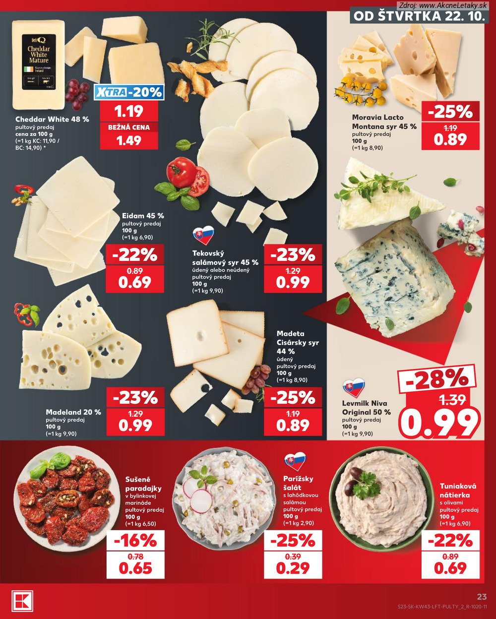 Leták Kaufland (22. 10. - 28. 10. 2026) - strana 23 z 76