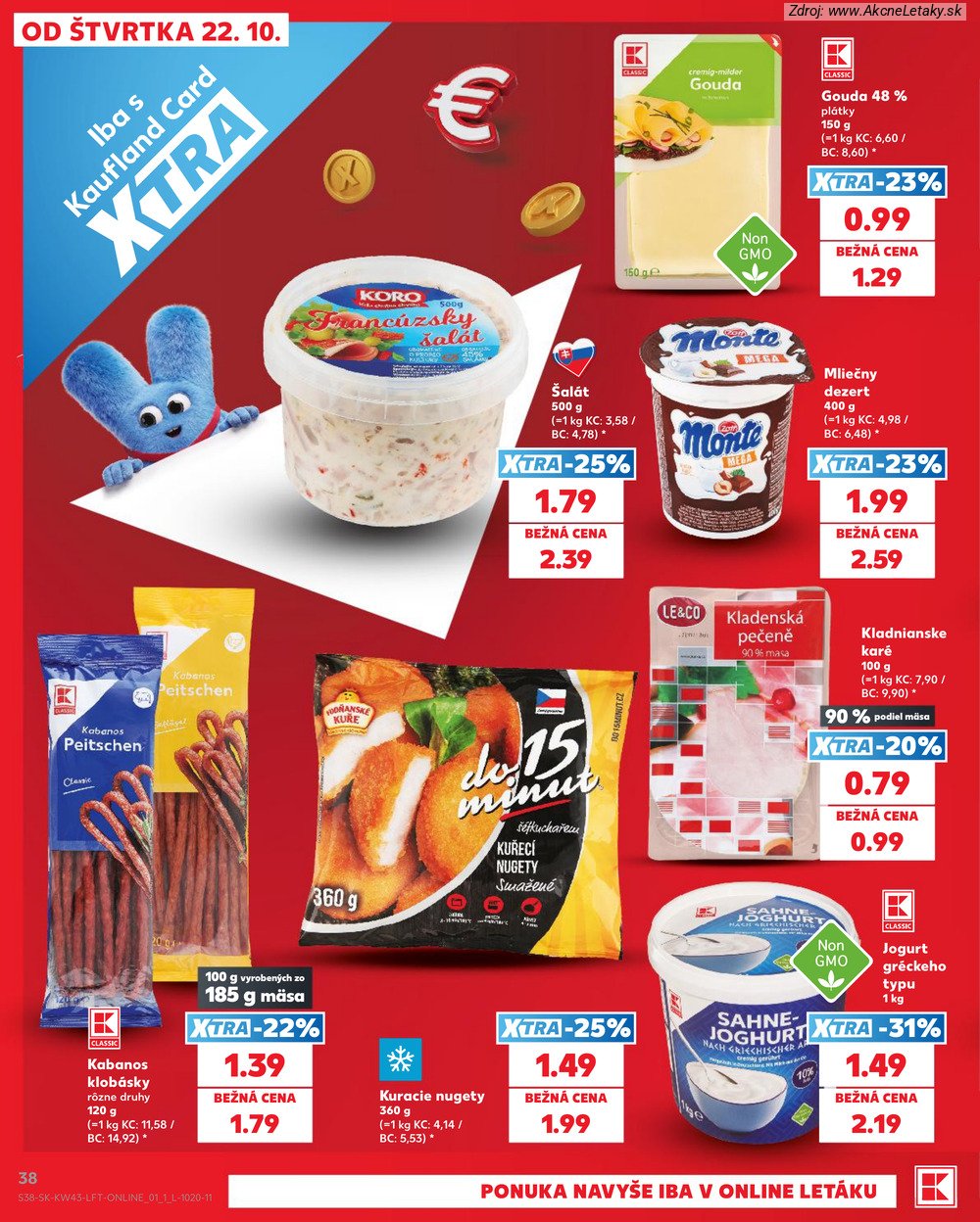 Leták Kaufland (22. 10. - 28. 10. 2026) - strana 38 z 76