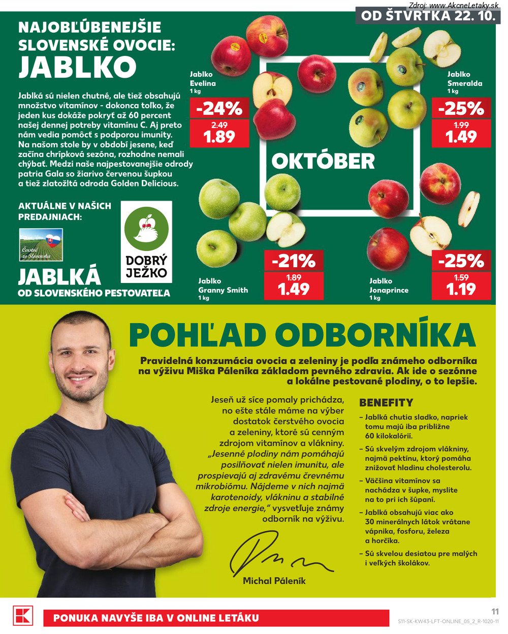 Leták Kaufland (22. 10. - 28. 10. 2026) - strana 11 z 76