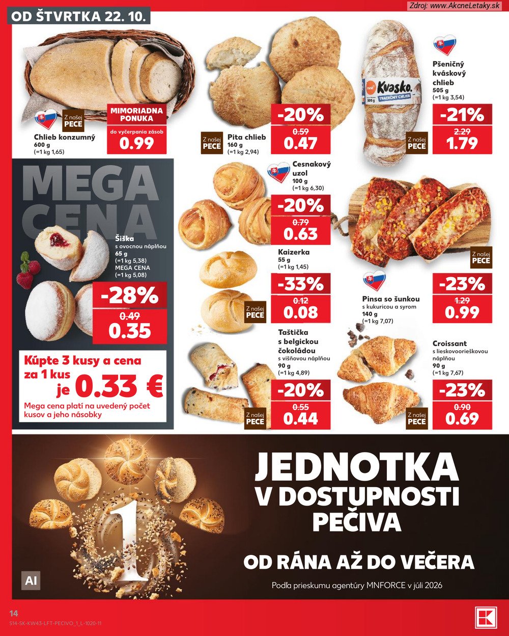 Leták Kaufland (22. 10. - 28. 10. 2026) - strana 14 z 76