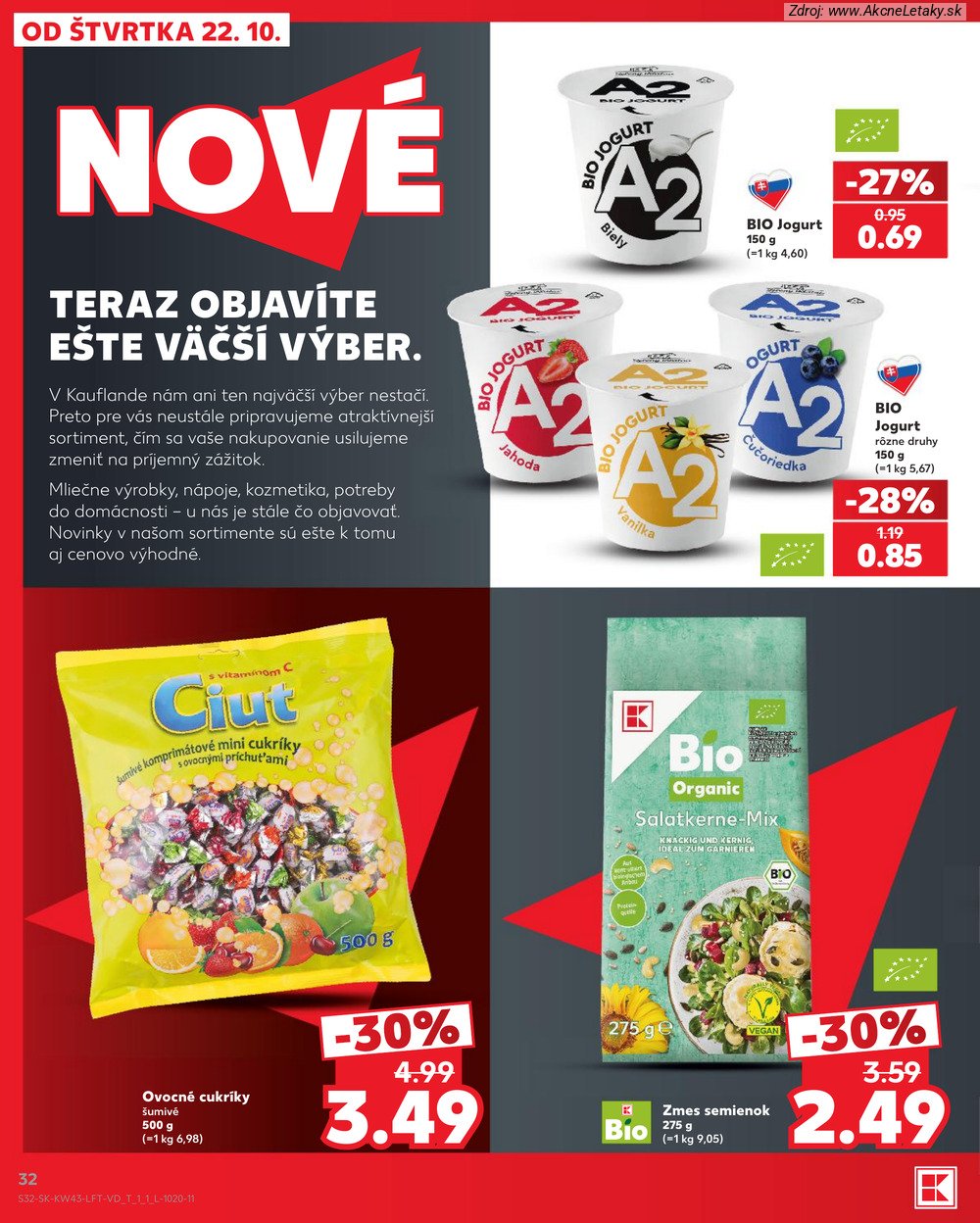 Leták Kaufland (22. 10. - 28. 10. 2026) - strana 32 z 76