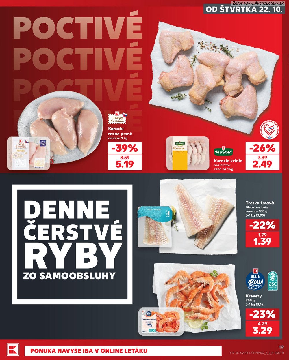Leták Kaufland (22. 10. - 28. 10. 2026) - strana 19 z 76