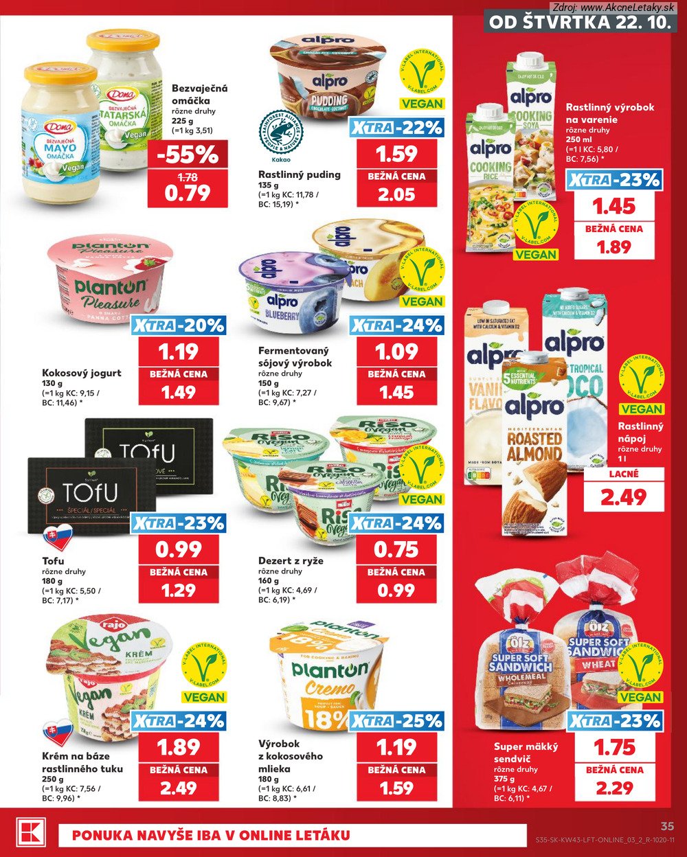 Leták Kaufland (22. 10. - 28. 10. 2026) - strana 35 z 76