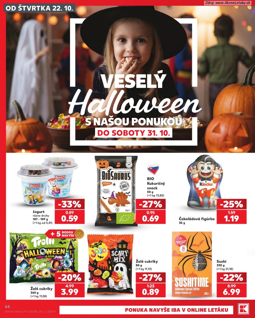 Leták Kaufland (22. 10. - 28. 10. 2026) - strana 44 z 76