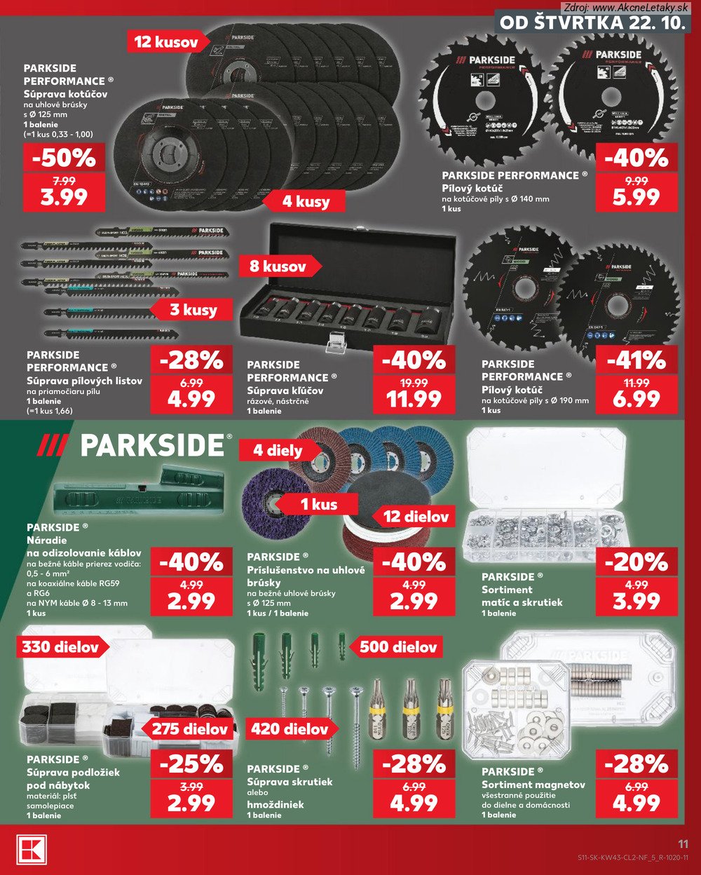 Leták Kaufland (22. 10. - 28. 10. 2026) - strana 11 z 12