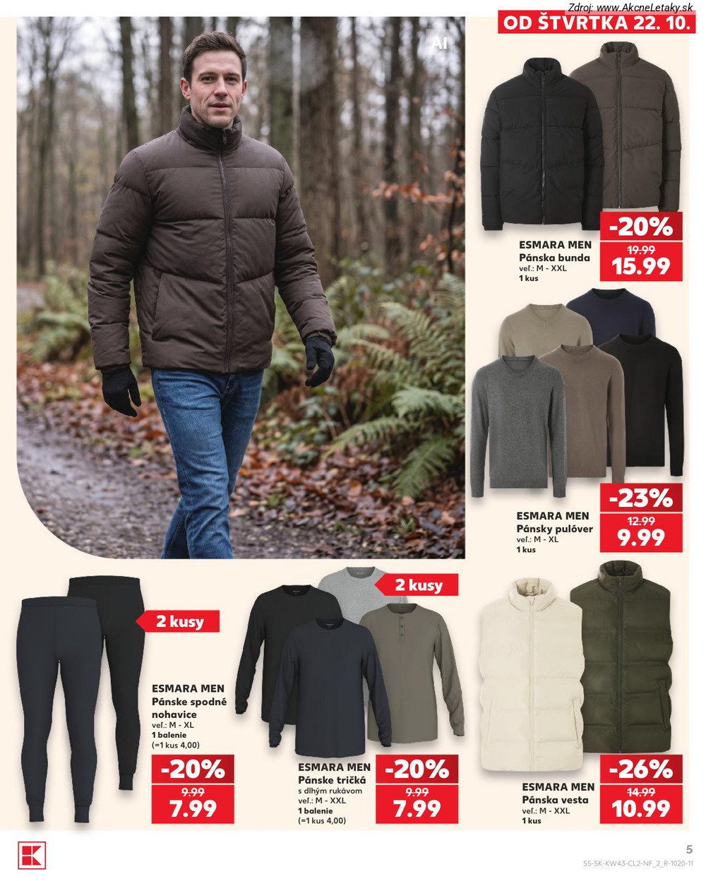 Leták Kaufland (22. 10. - 28. 10. 2026) - strana 5 z 12