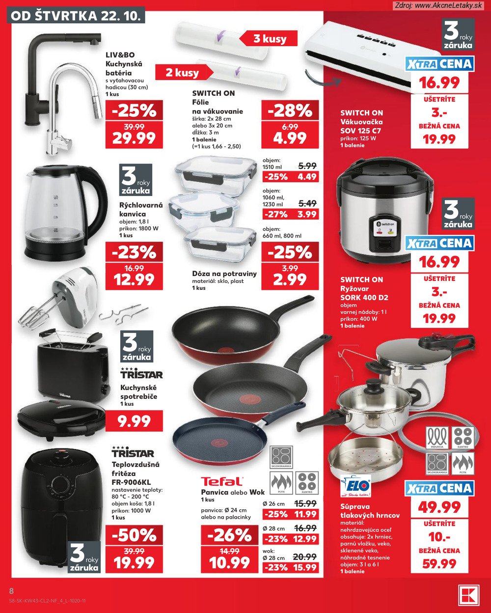Leták Kaufland (22. 10. - 28. 10. 2026) - strana 8 z 12