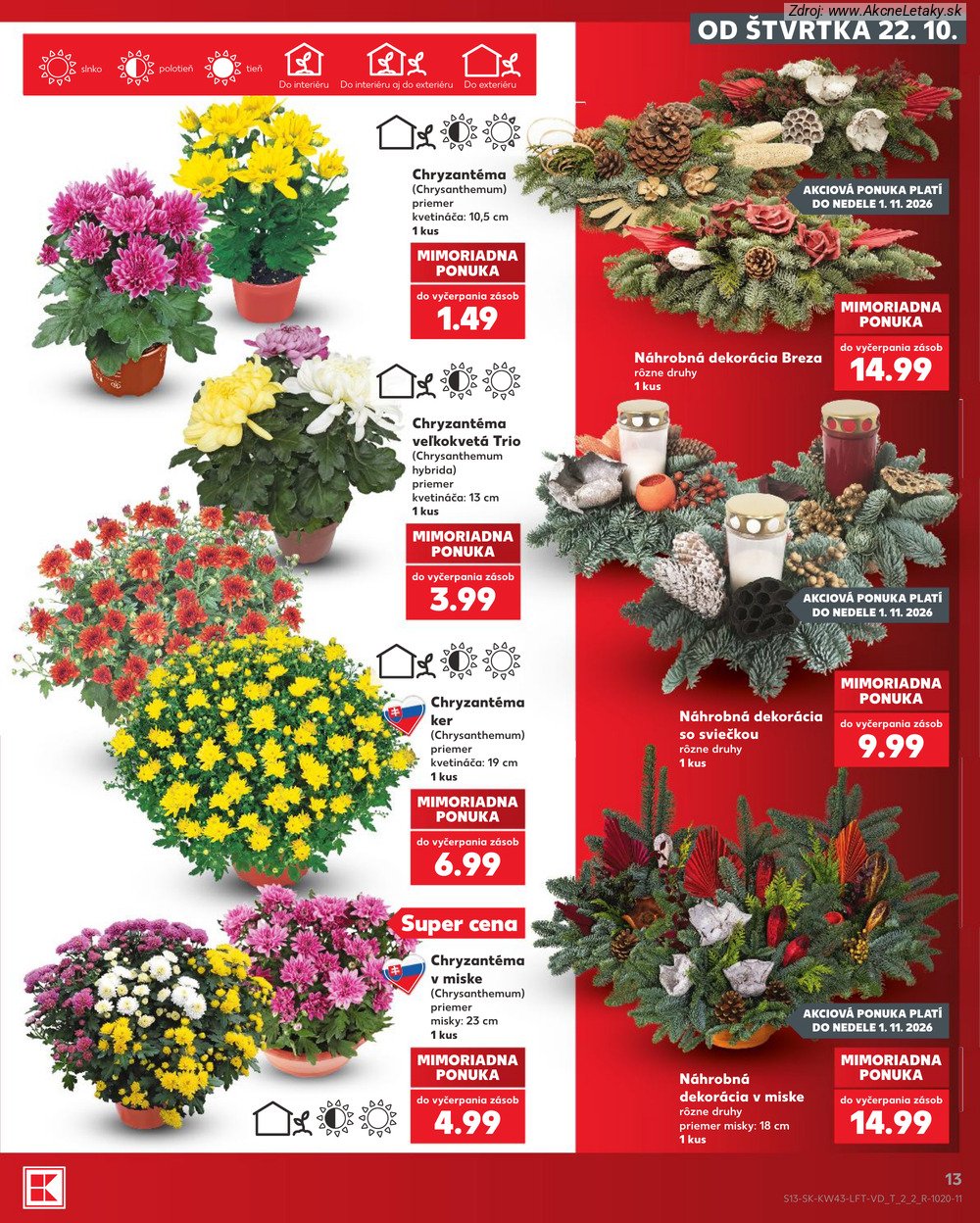Leták Kaufland (22. 10. - 28. 10. 2026) - strana 13 z 76
