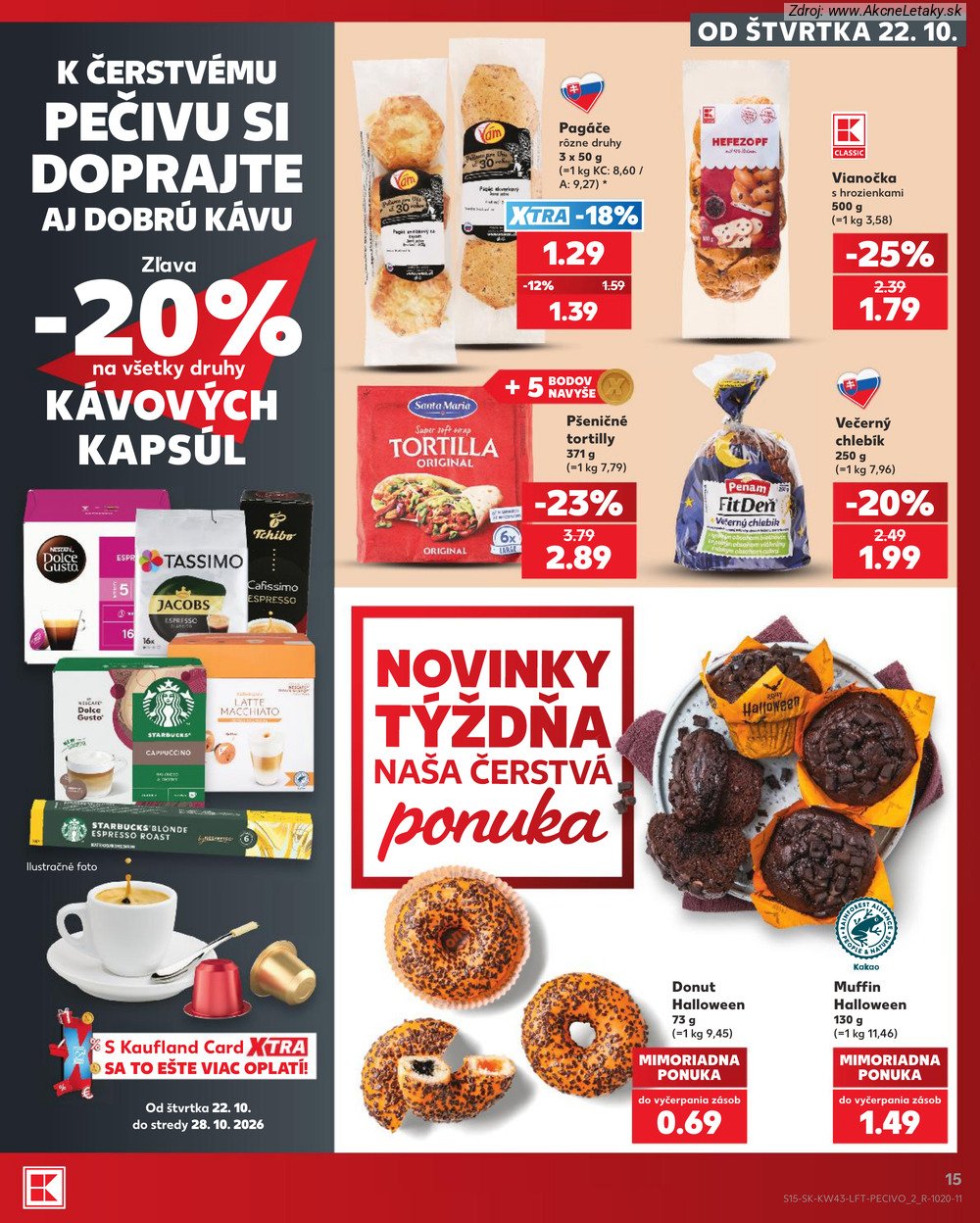 Leták Kaufland (22. 10. - 28. 10. 2026) - strana 15 z 76