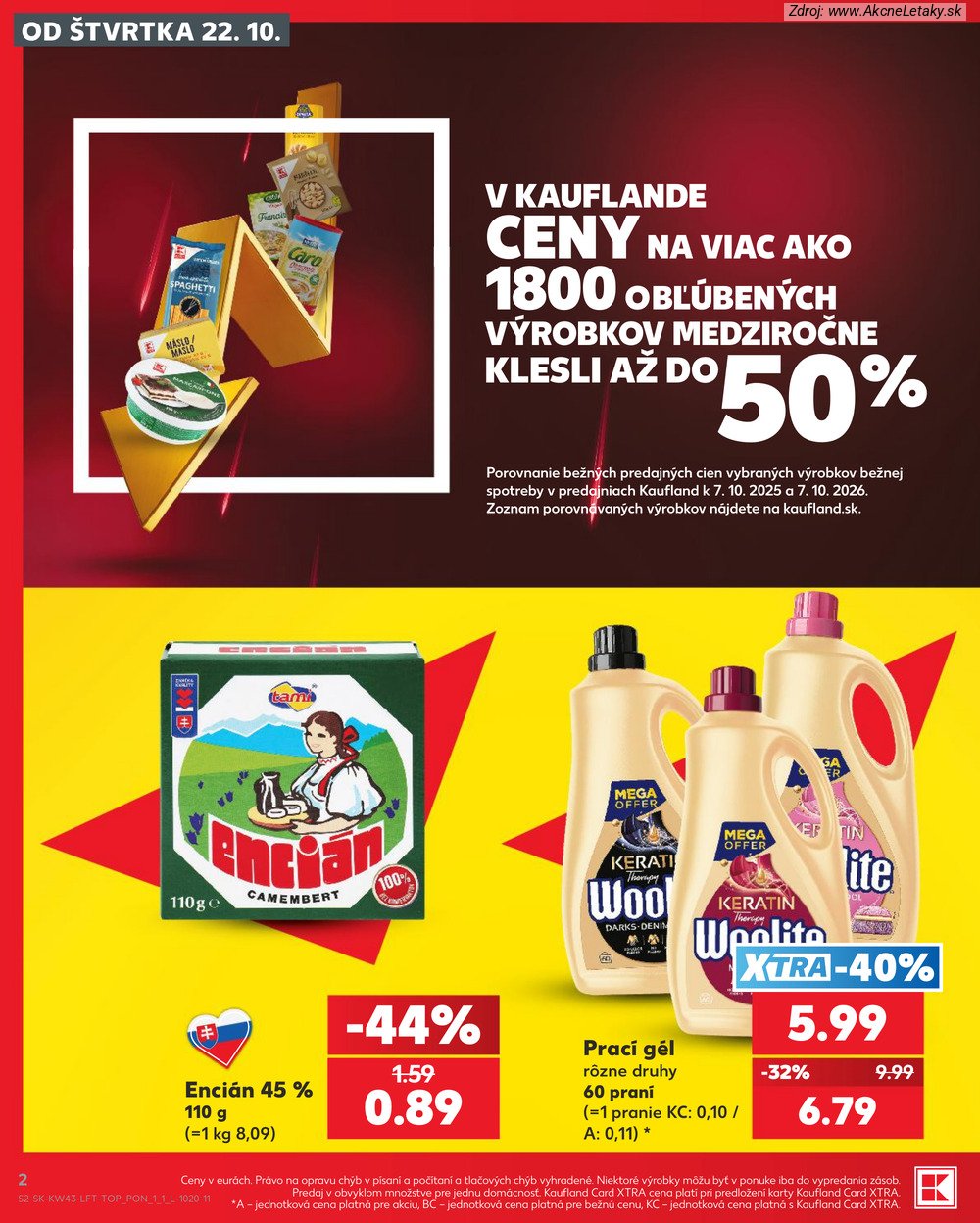 Leták Kaufland (22. 10. - 28. 10. 2026) - strana 2 z 76