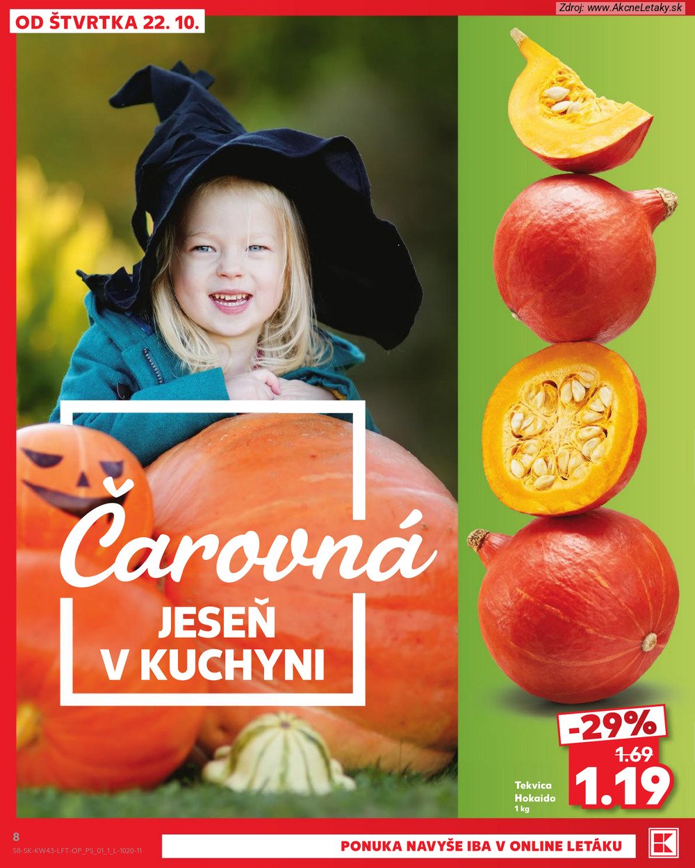 Leták Kaufland (22. 10. - 28. 10. 2026) - strana 8 z 76