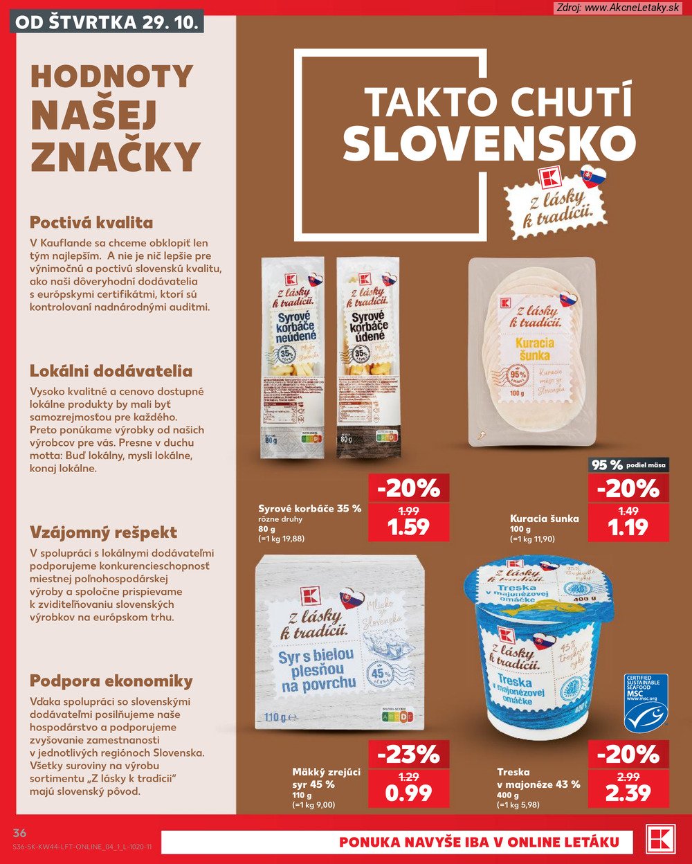 Leták Kaufland - strana 36