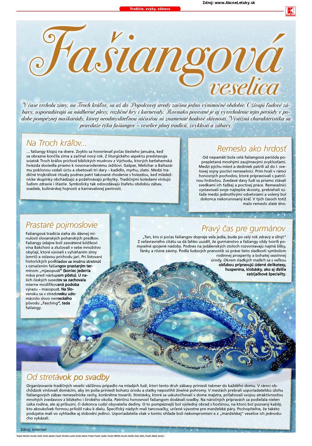 Leták Kaufland (7. 1. - 13. 1. 2016) - strana 25 z 28