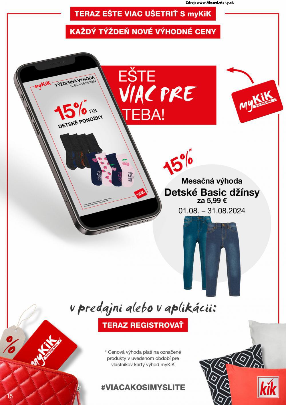 Leták KiK (12. 8. - 8. 9. 2024) - strana 14 z 18