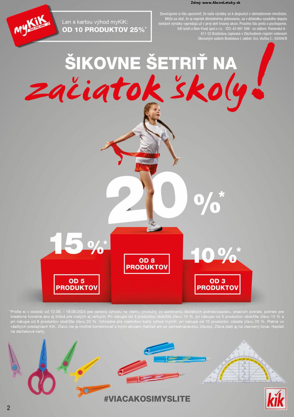 Leták KiK (12. 8. - 8. 9. 2024) - strana 2 z 18