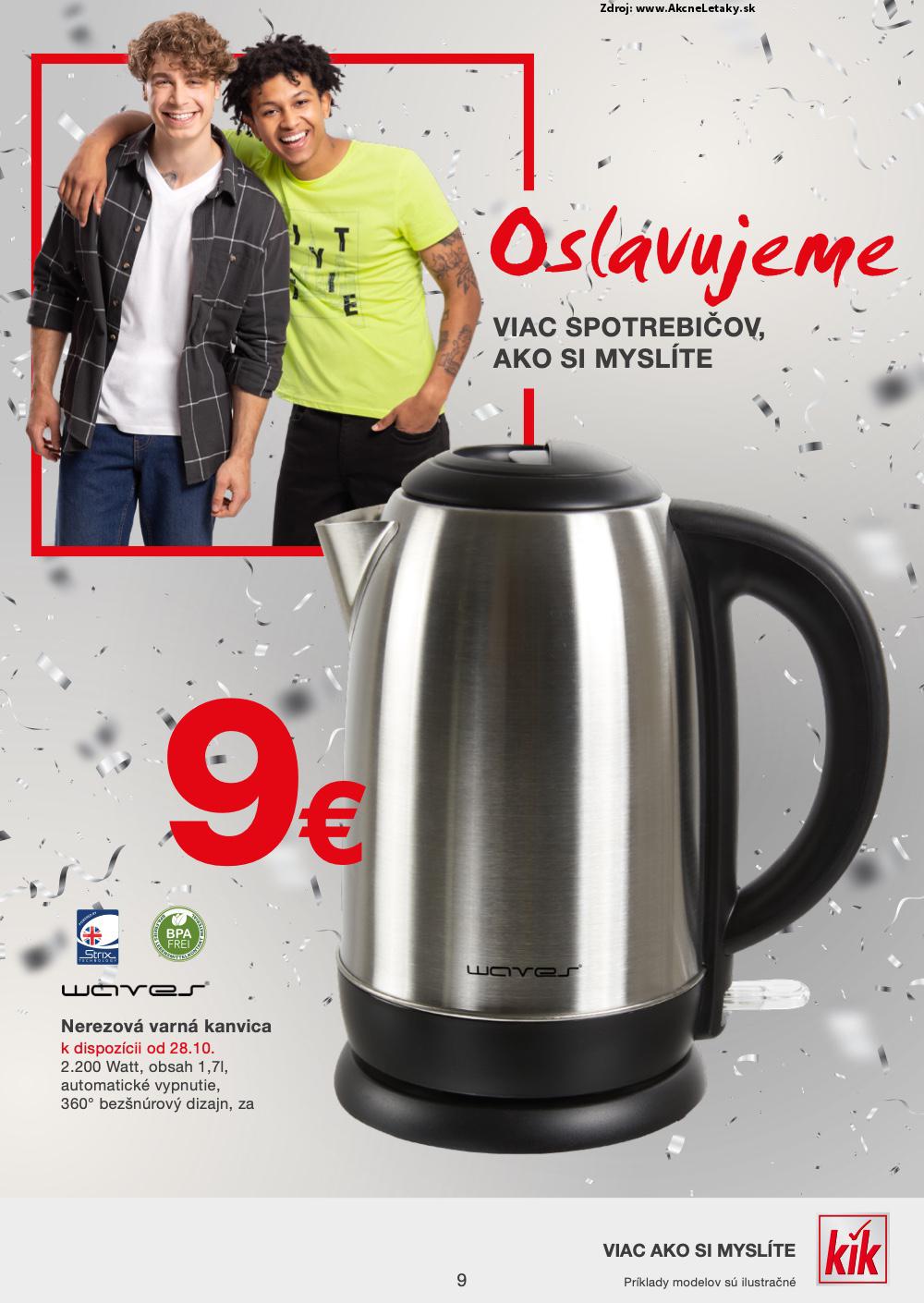 Leták KiK (14. 10. - 3. 11. 2024) - strana 9 z 26