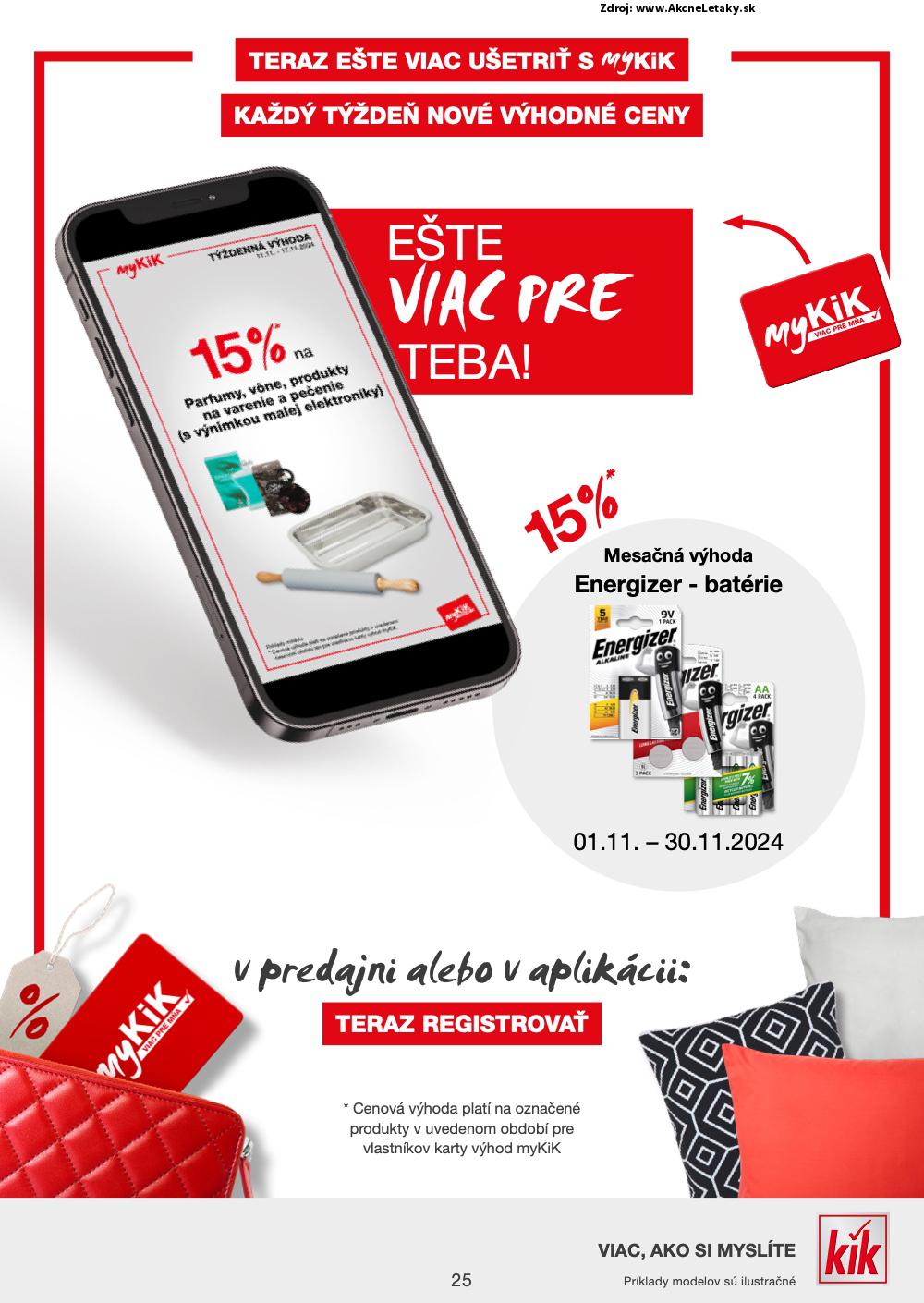 Leták KiK (11. 11. - 17. 11. 2024) - strana 25 z 26