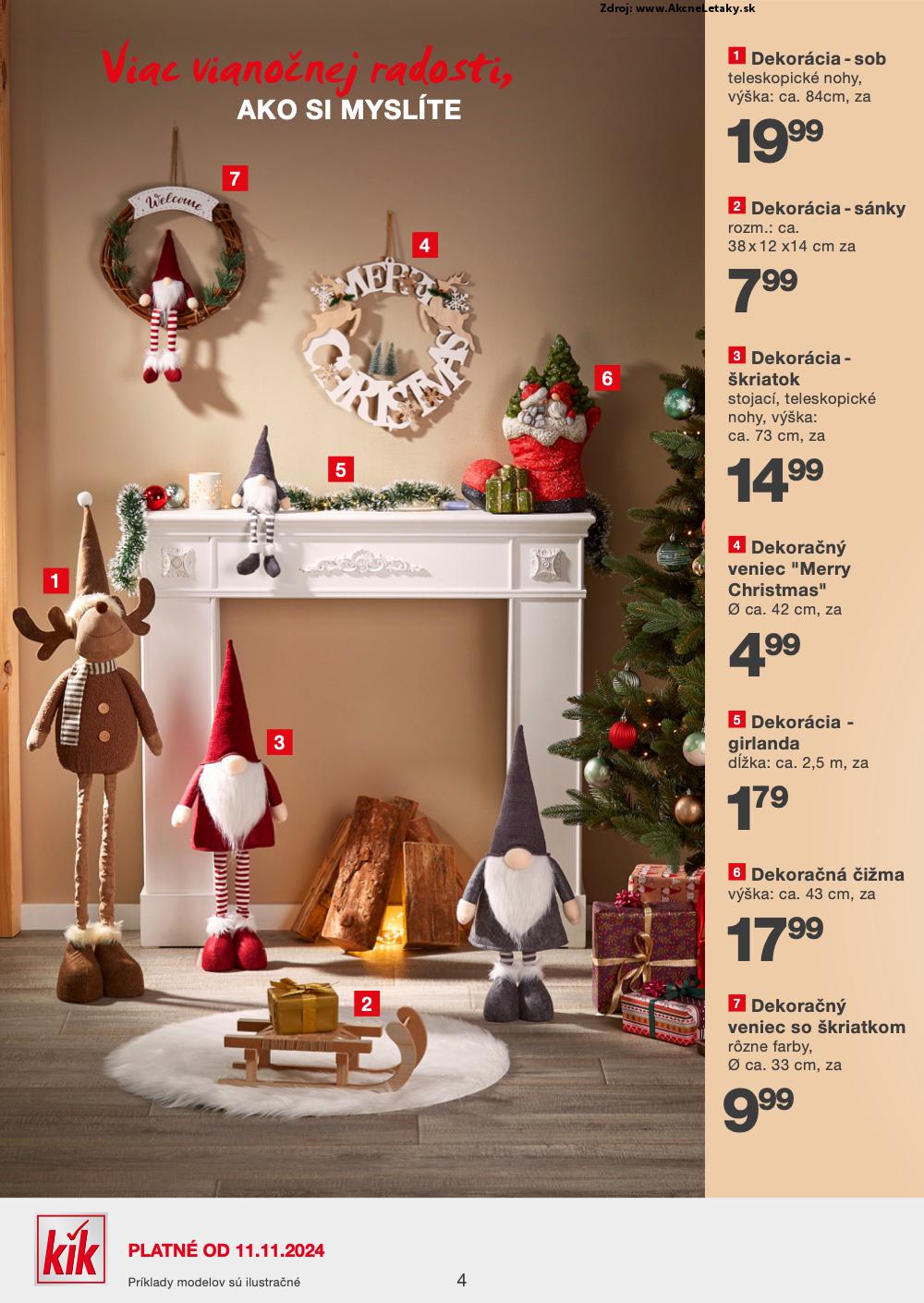 Leták KiK (11. 11. - 17. 11. 2024) - strana 4 z 26