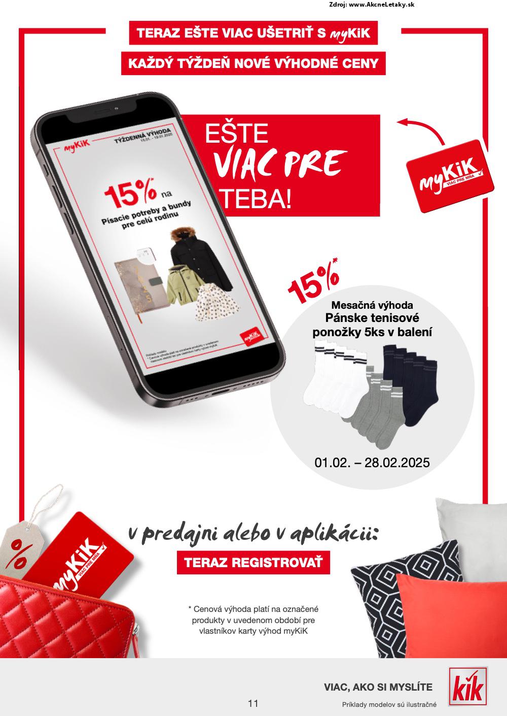 Leták KiK (10. 2. - 6. 3. 2025) - strana 11 z 24