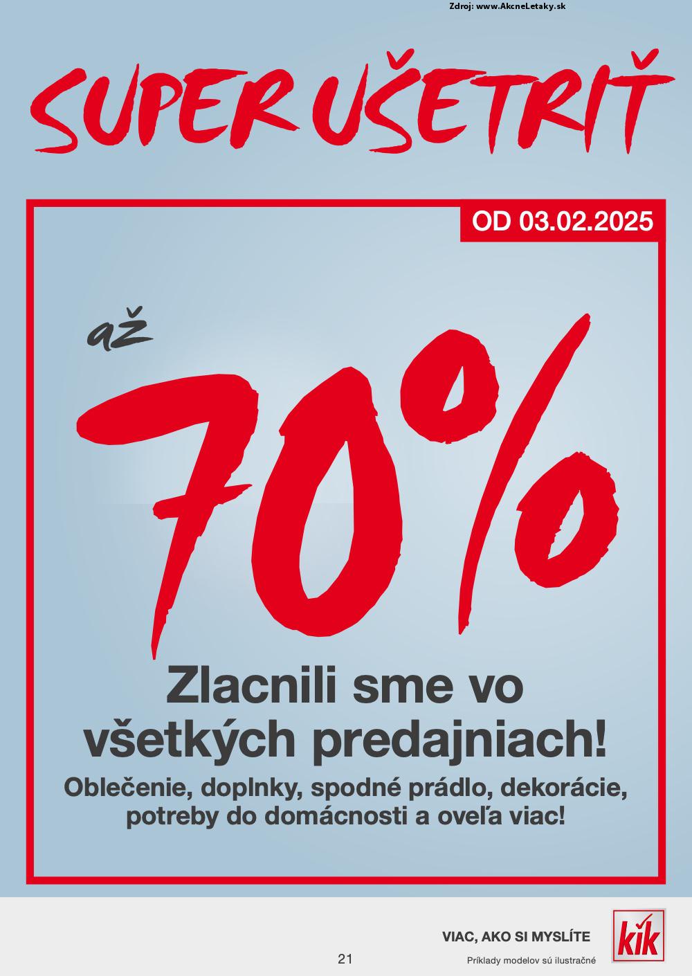 Leták KiK (10. 2. - 6. 3. 2025) - strana 21 z 24