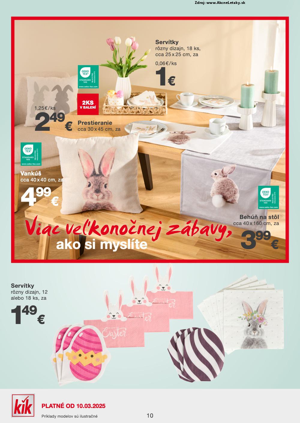 Leták KiK (10. 3. - 30. 3. 2025) - strana 10 z 28