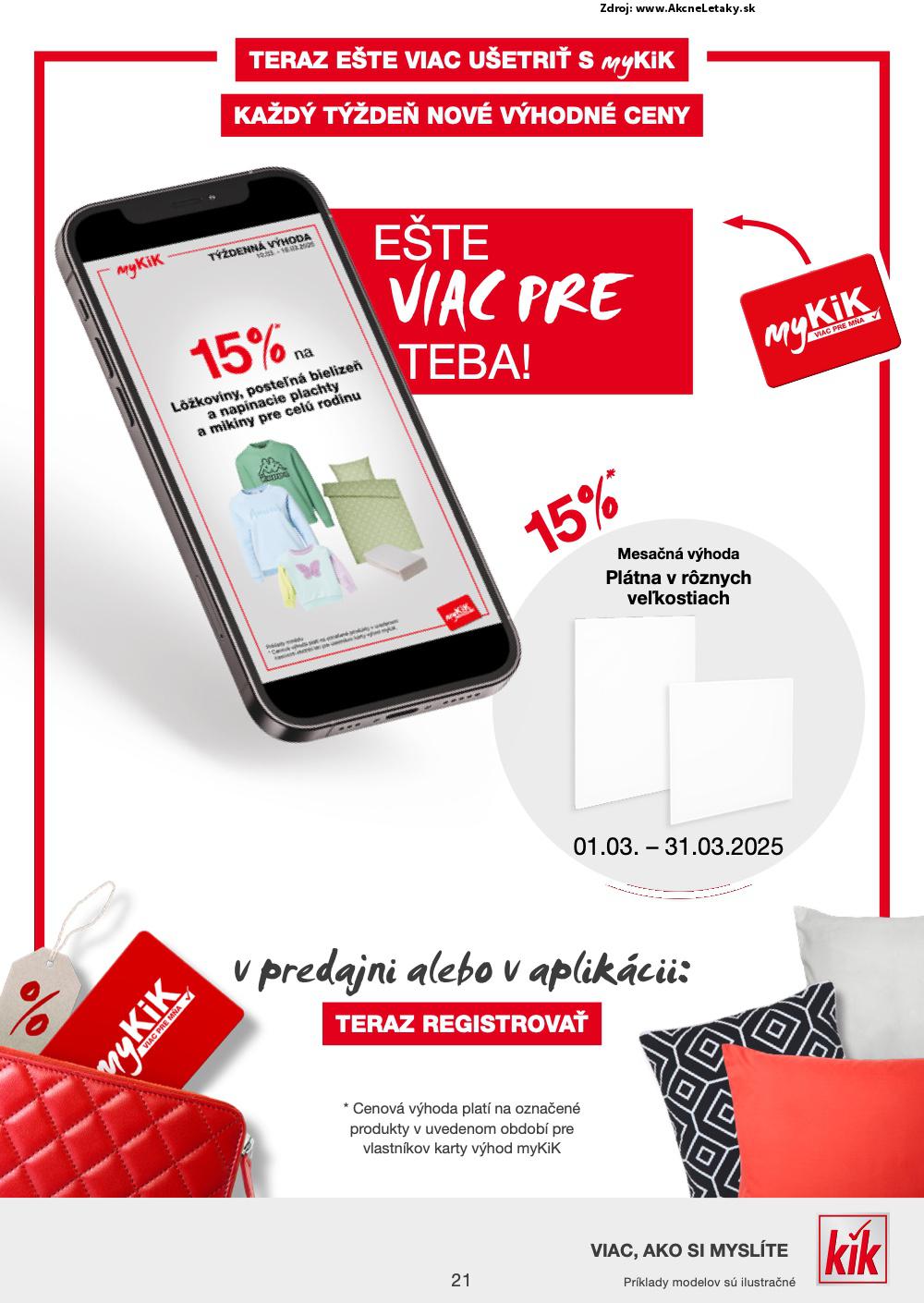 Leták KiK (10. 3. - 30. 3. 2025) - strana 21 z 28