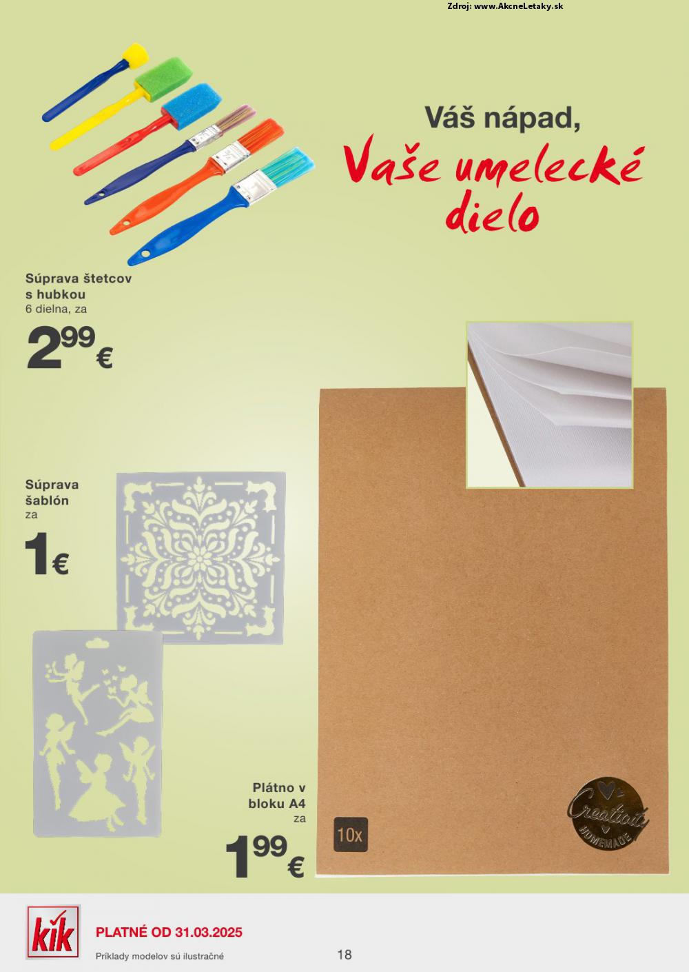 Leták KiK (31. 3. - 20. 4. 2025) - strana 18 z 27