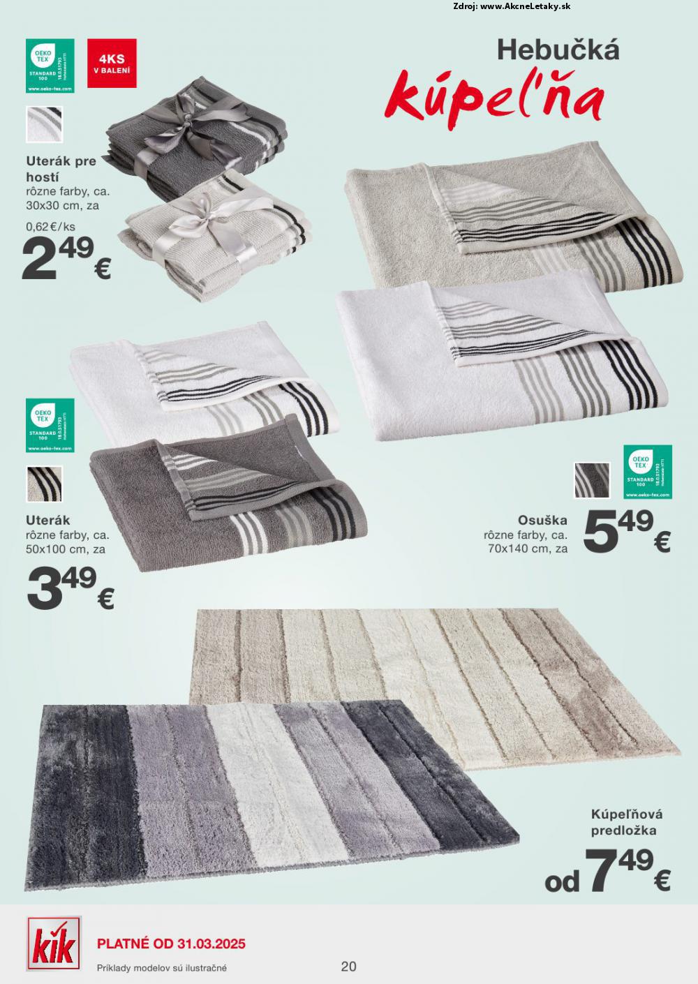 Leták KiK (31. 3. - 20. 4. 2025) - strana 20 z 27