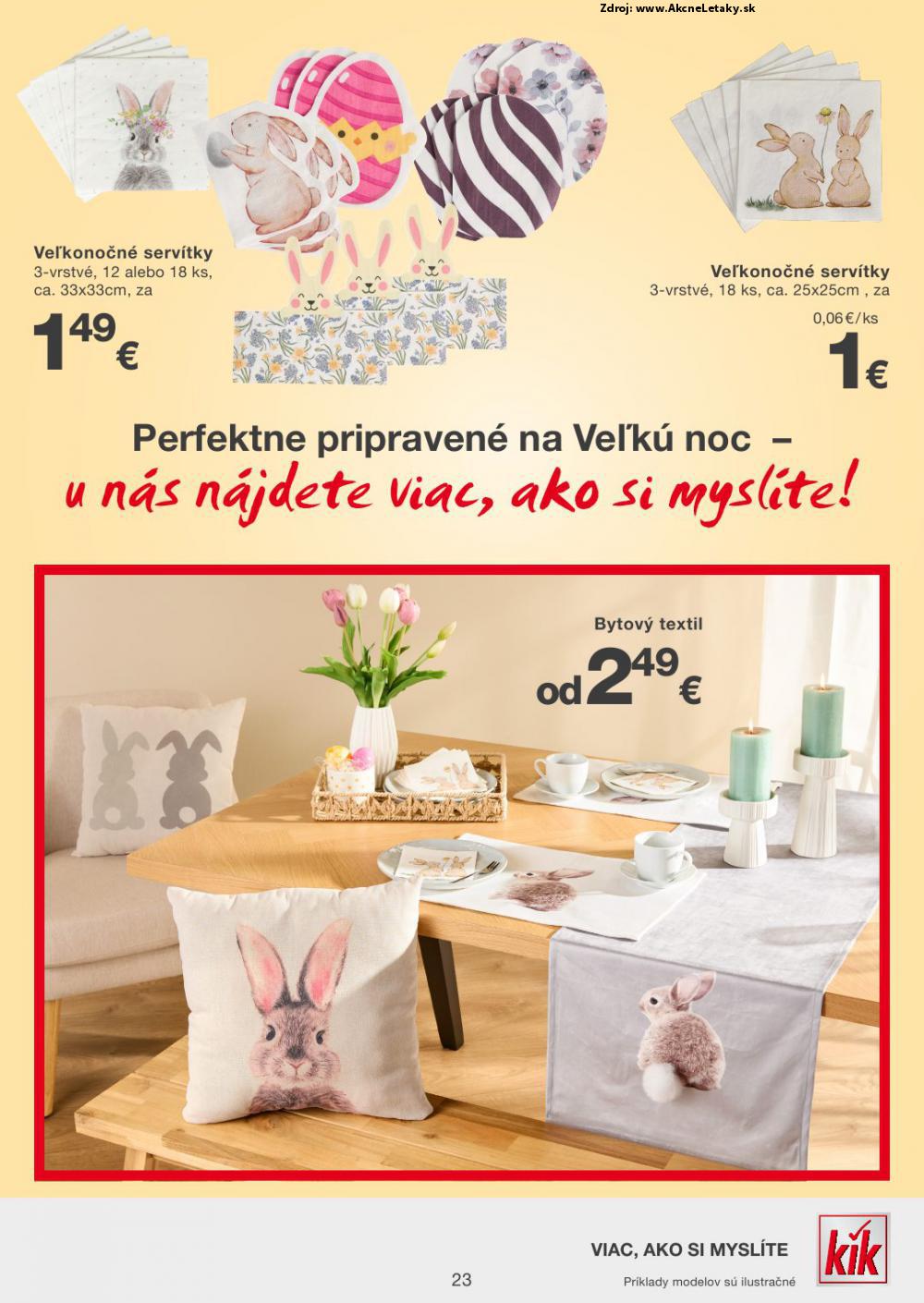 Leták KiK (31. 3. - 20. 4. 2025) - strana 23 z 27