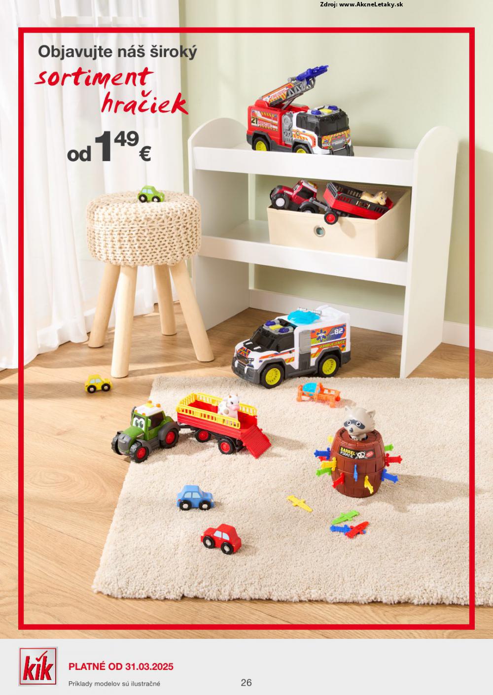 Leták KiK (31. 3. - 20. 4. 2025) - strana 26 z 27