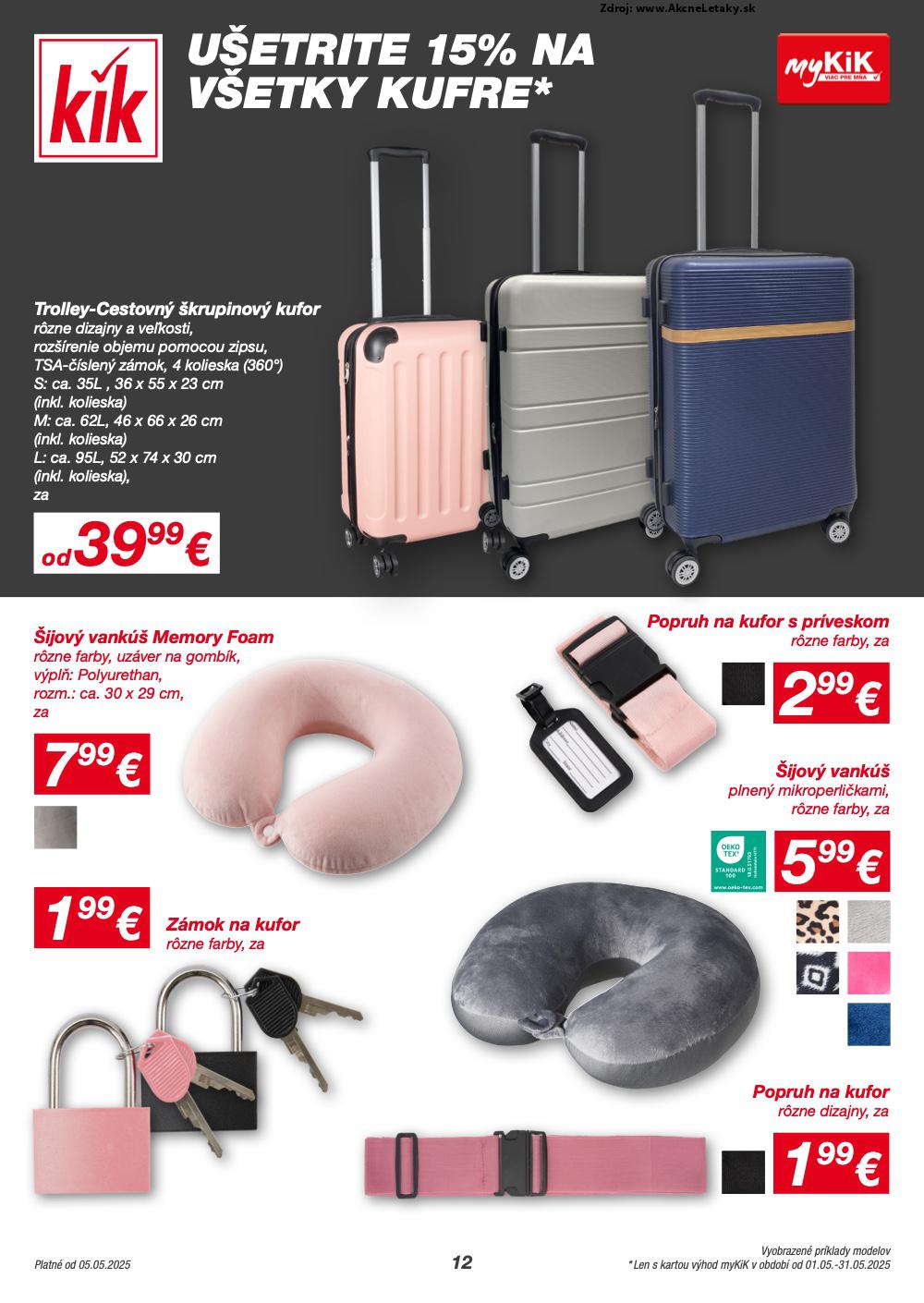 Leták KiK (5. 5. - 1. 6. 2025) - strana 12 z 22
